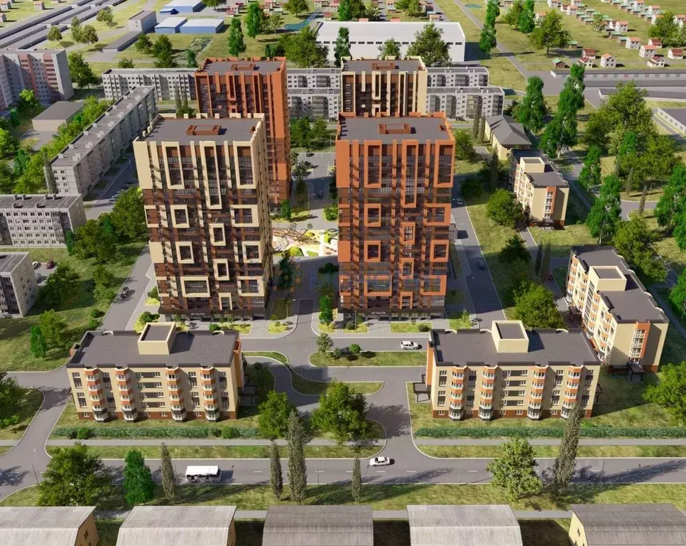 1-к кв. Нижегородская область, Нижний Новгород 52-й Автозавода кв-л,  ... - Фото 0
