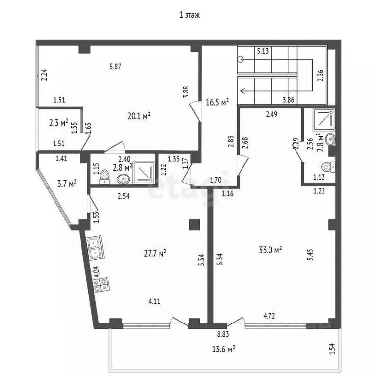 Дом в Крым, Ялта муниципальный округ, Отрадное пгт ул. Лазурная, 19А ... - Фото 1