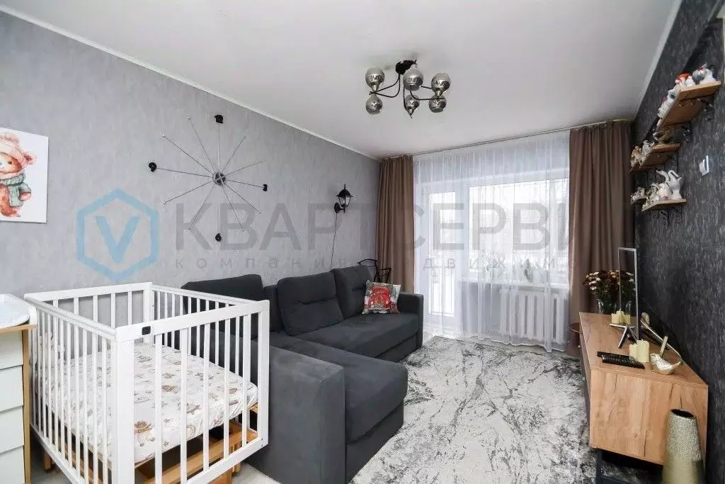 1-к кв. Омская область, Омск ул. Петра Осминина, 13 (31.8 м) - Фото 1