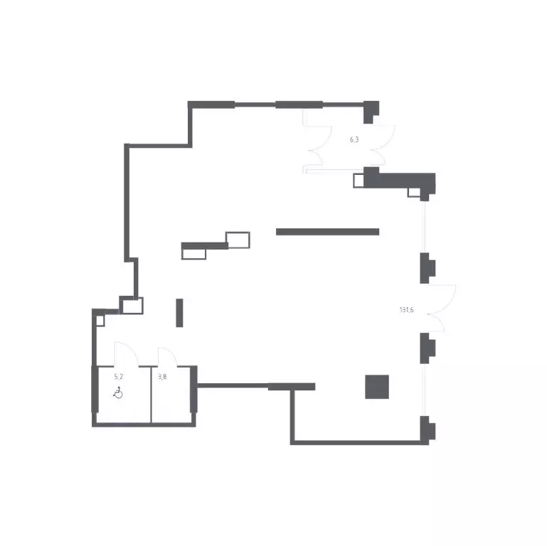 Помещение свободного назначения (146.9 м) - Фото 1