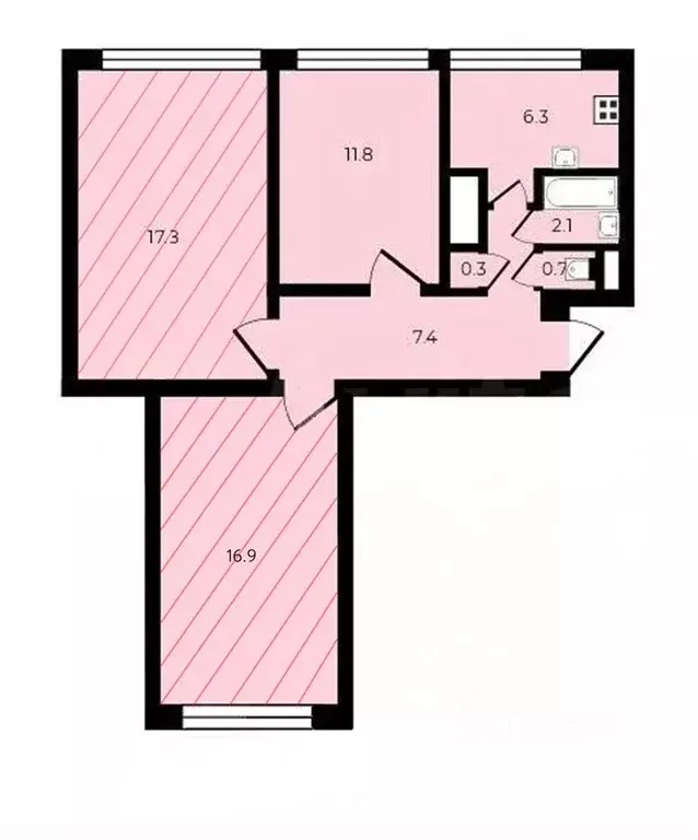 Комната Санкт-Петербург, Санкт-Петербург, Красное Село Стрельнинское ... - Фото 1