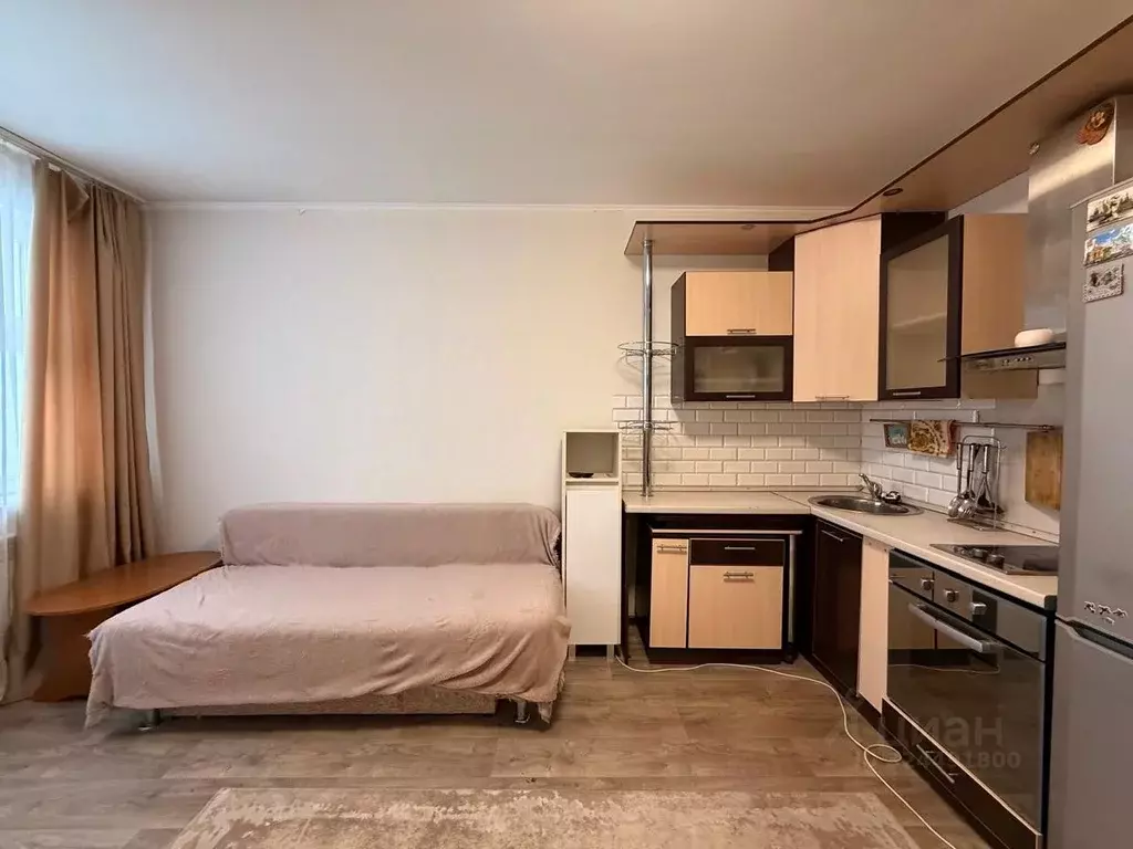 Студия Новосибирская область, Новосибирск ул. Одоевского, 1/7 (19.2 м) - Фото 2