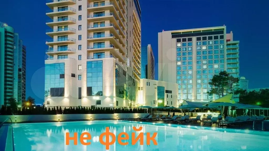 Апартаменты-студия, 41 м, 15/15 эт. - Фото 0