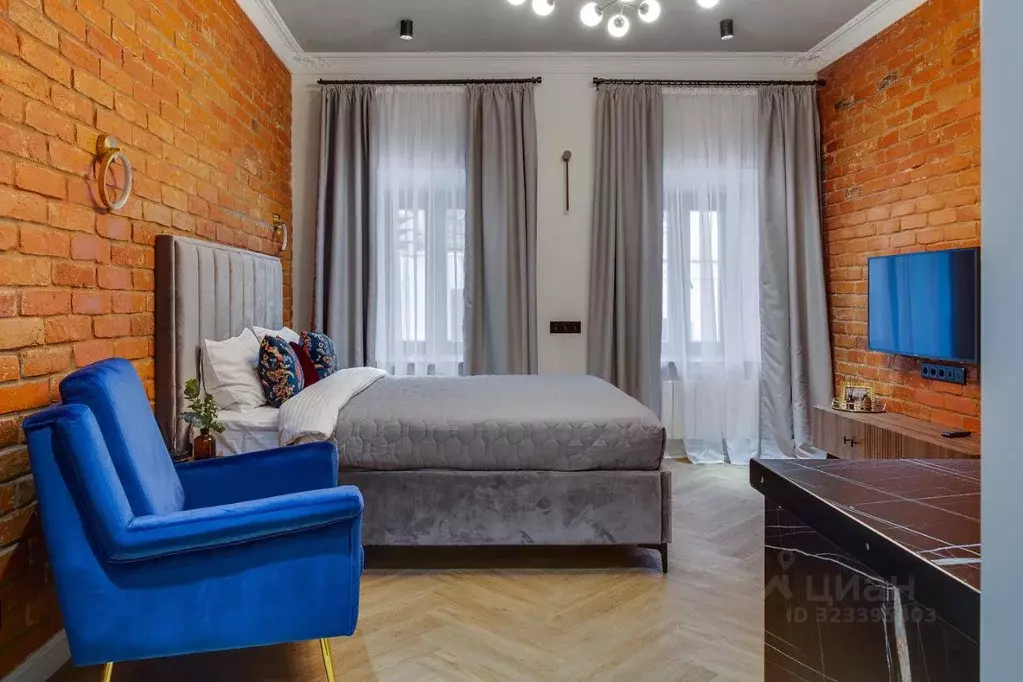 1-к кв. Москва Съезжинский пер., 10С1 (29.0 м) - Фото 2