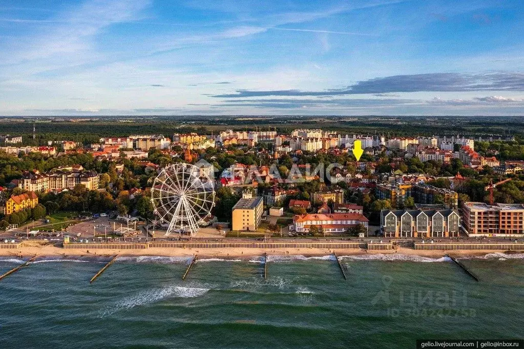 Комната Калининградская область, Зеленоградск Московская ул., 30 (15.0 ... - Фото 0