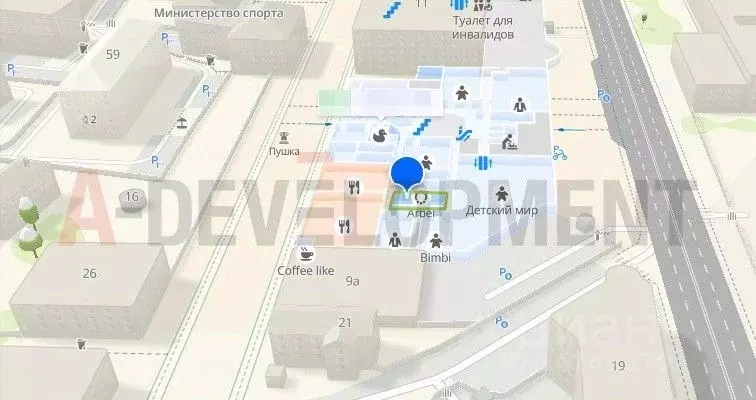 Торговая площадь в Татарстан, Казань Петербургская ул., 9 (51 м) - Фото 2