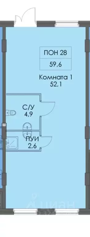 Помещение свободного назначения в Санкт-Петербург Шкиперский 19 жилой ... - Фото 2