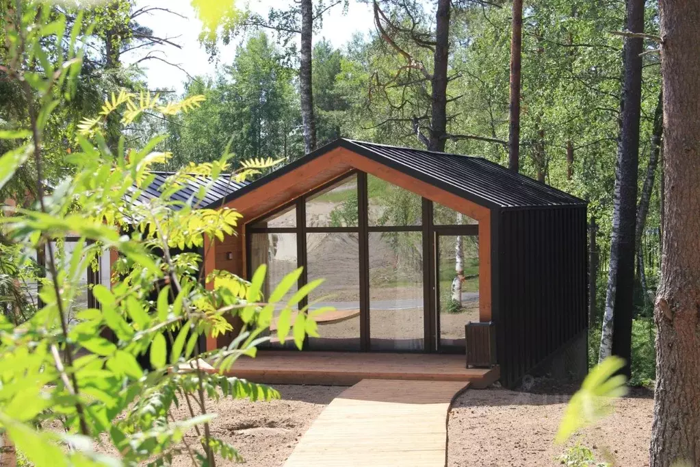 Дом в Карелия, Питкяранта 132 километр автодороги Олонец-Сортавала ... - Фото 1