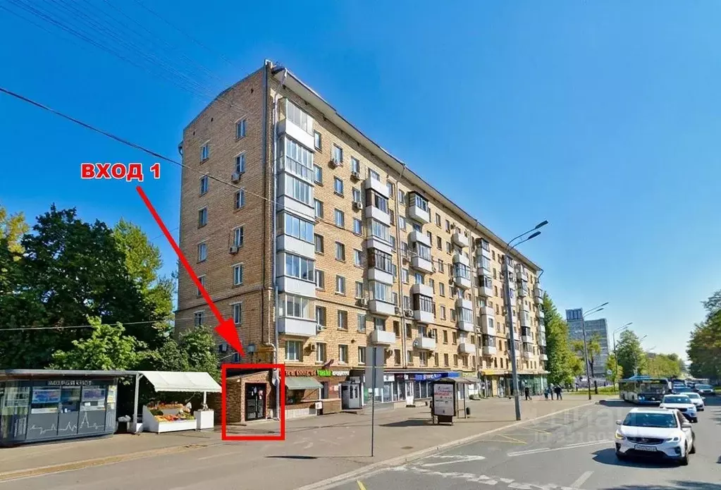 Помещение свободного назначения в Москва Нахимовский просп., 40 (150 ... - Фото 1