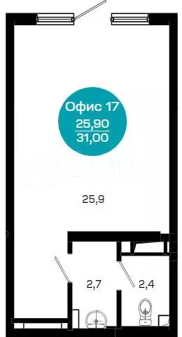 Продам помещение свободного назначения, 31 м - Фото 0