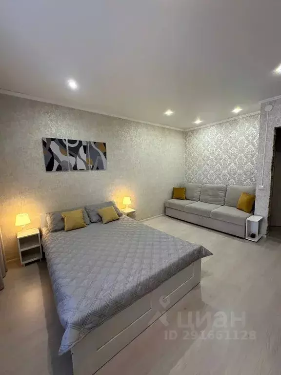 1-к кв. Татарстан, Казань Меридианная ул., 8 (34.0 м) - Фото 0