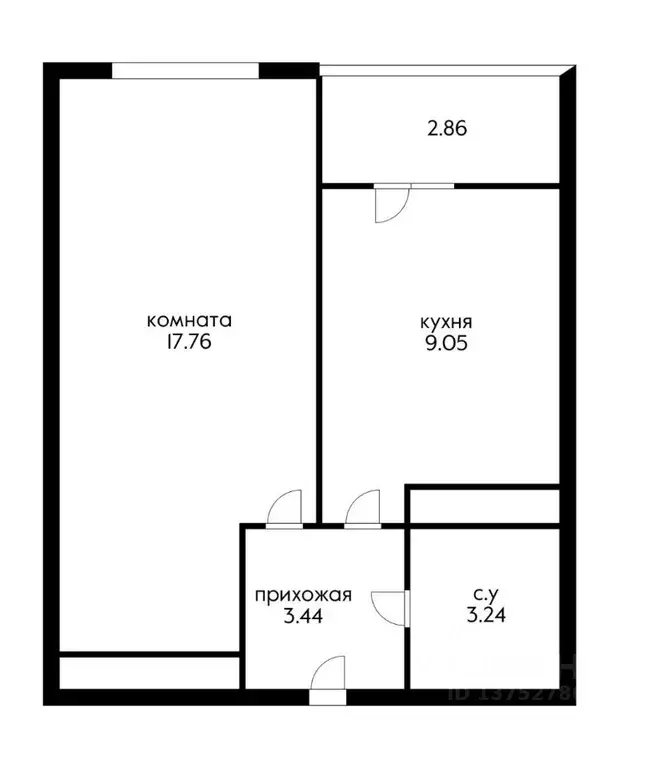 1-к кв. Краснодарский край, Краснодар Славянский мкр, ул. Заполярная, ... - Фото 2