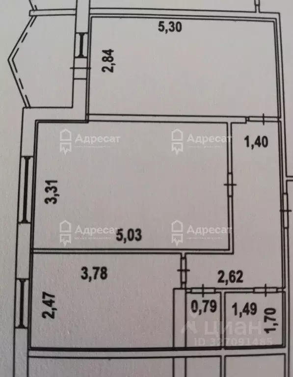 2-к кв. Волгоградская область, Волгоград Гражданская ул., 34 (50.5 м) - Фото 2