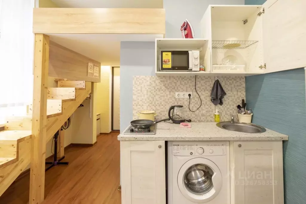 Студия Москва Гостиничная ул., 9 (25.0 м) - Фото 2