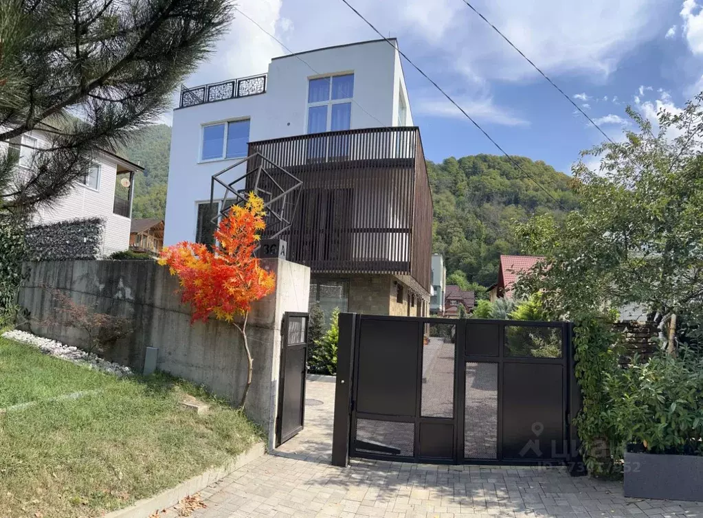 Дом в Краснодарский край, Сочи Красная Поляна пгт, ул. Заповедная, 86А ... - Фото 2