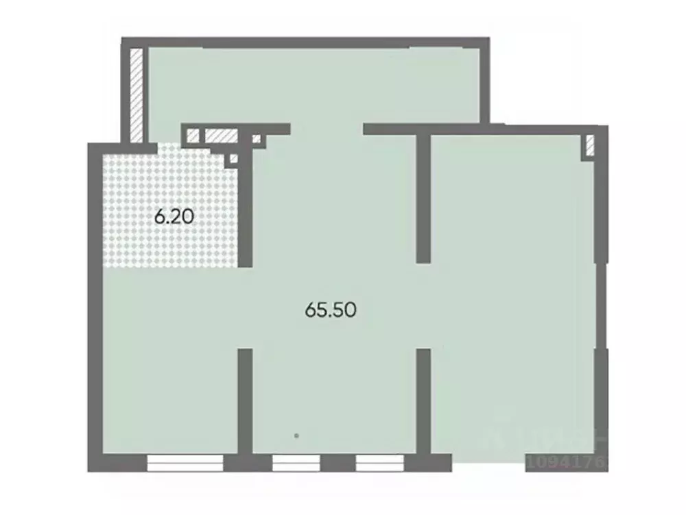 Помещение свободного назначения в Санкт-Петербург Октябрьская ... - Фото 1