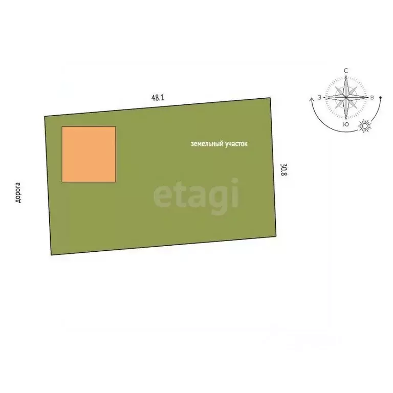 Дом в Челябинская область, Пласт Казахская ул., 47 (105 м) - Фото 2