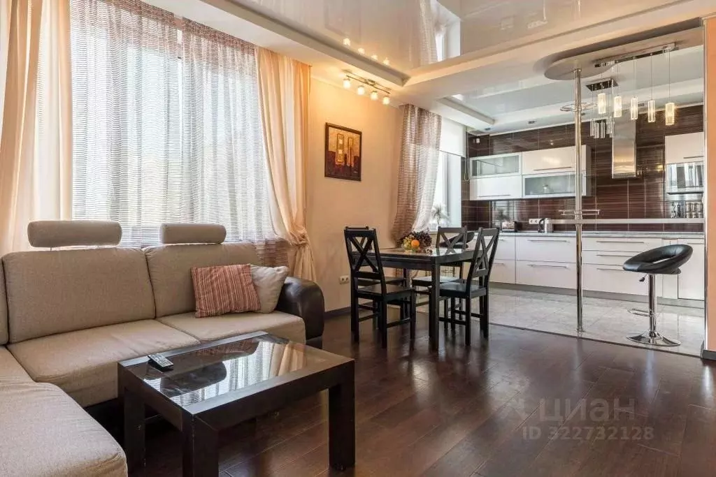 3-к кв. Татарстан, Казань ул. Сибгата Хакима, 39 (95.0 м) - Фото 2