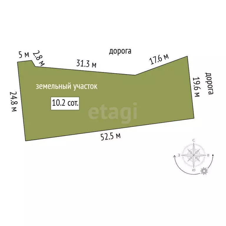 Участок в Тюмень, Кленовая улица (10.17 м) - Фото 0