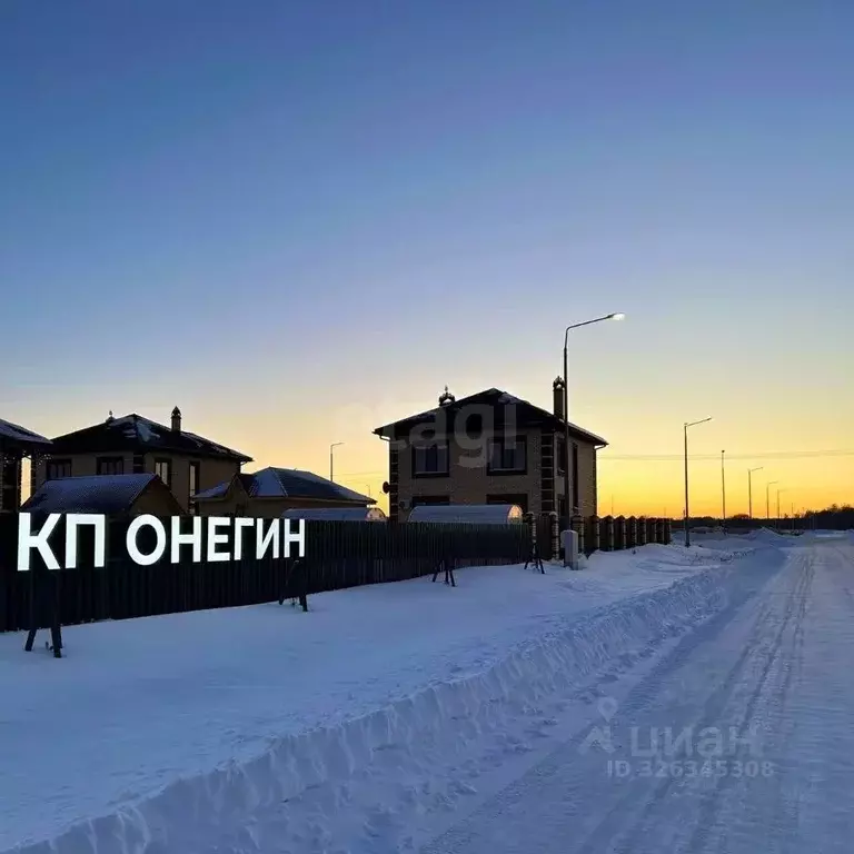 Участок в Тюменская область, Тюменский муниципальный округ, Онегин кп  ... - Фото 1