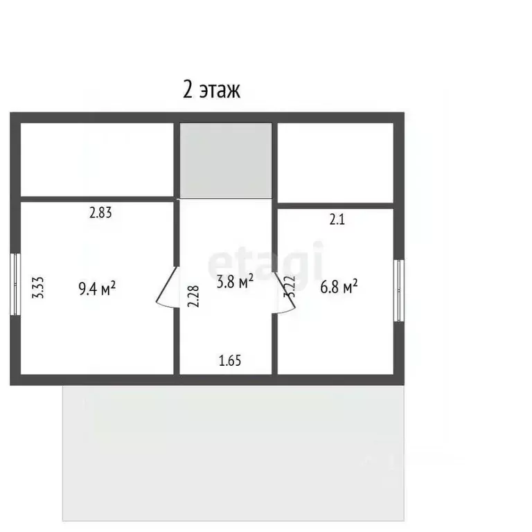 Дом в Вологодская область, Грязовецкий муниципальный округ, д. Большое ... - Фото 2
