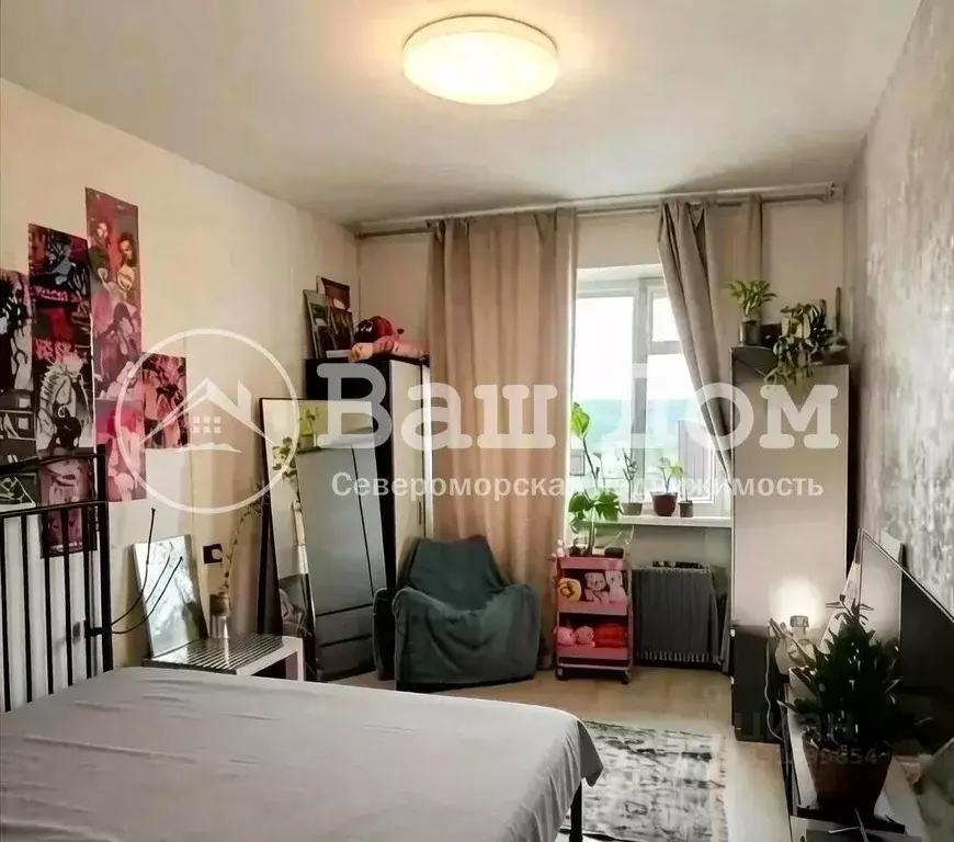 1-к кв. Мурманская область, Североморск Корабельная ул., 8 (35.5 м) - Фото 2