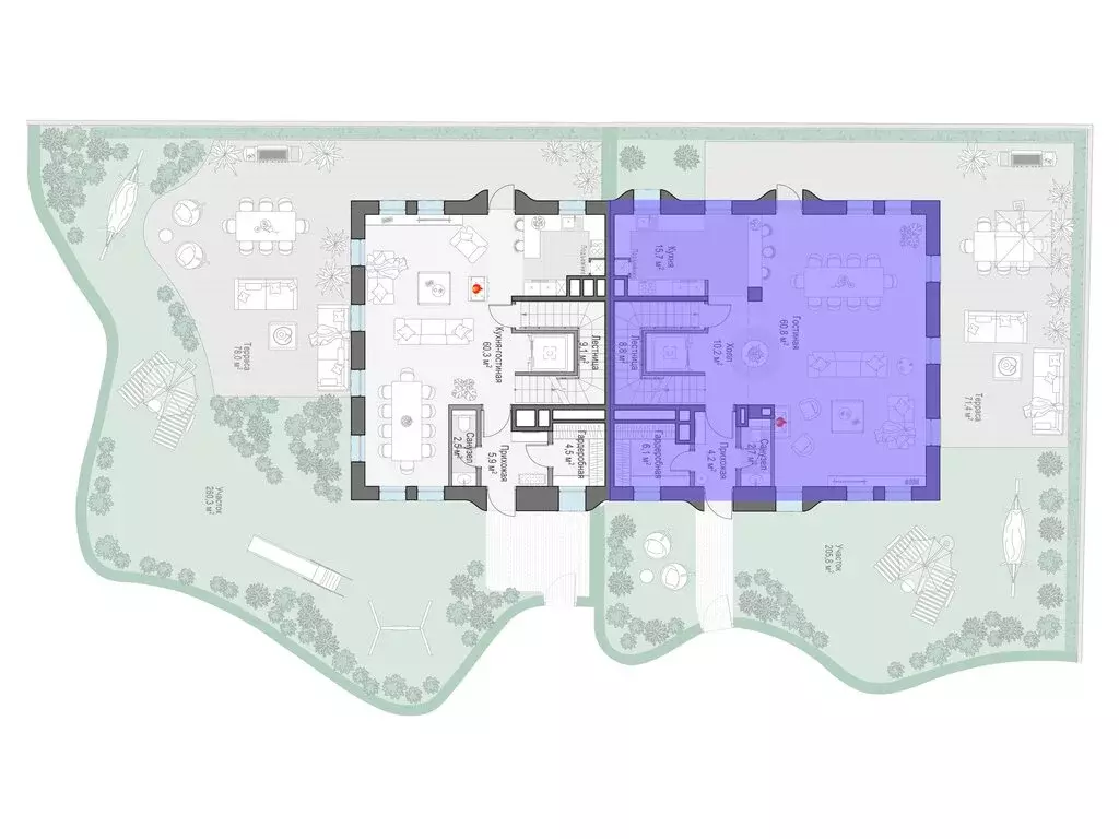 4-комнатная квартира: Москва, Большой Толмачёвский переулок, 5с2 ... - Фото 2