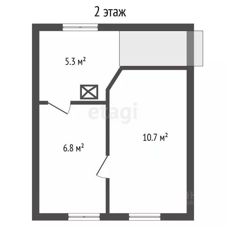 Дом в Ярославская область, Тутаевский муниципальный округ, д. Ясиплево ... - Фото 2