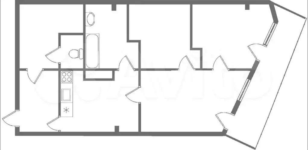 4-к. квартира, 110 м, 2/3 эт. - Фото 0