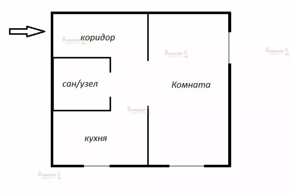 1-комнатная квартира: Екатеринбург, улица Ильича, 50 (30 м) - Фото 0