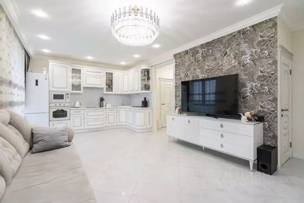 3-к кв. Москва ул. Дыбенко, 7/1 (102.1 м) - Фото 1