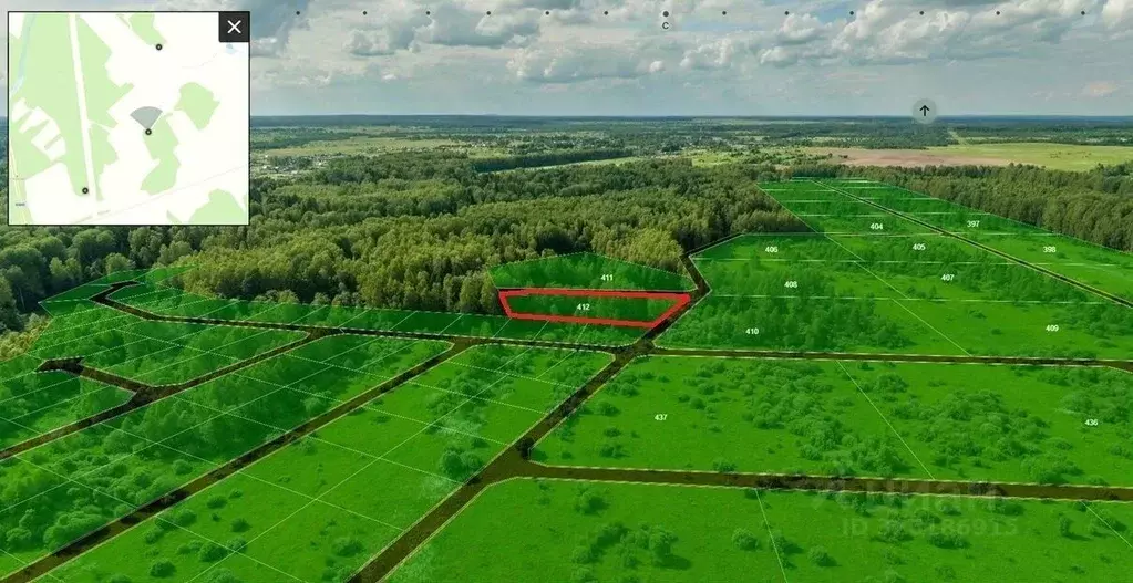 Участок в Московская область, Можайский муниципальный округ, Лесной кп ... - Фото 2