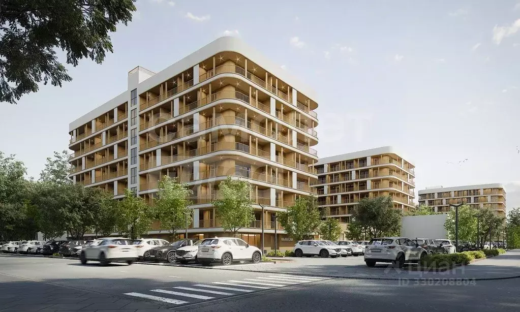 Свободной планировки кв. Крым, Керчь ул. Комарова, 82 (35.3 м) - Фото 1