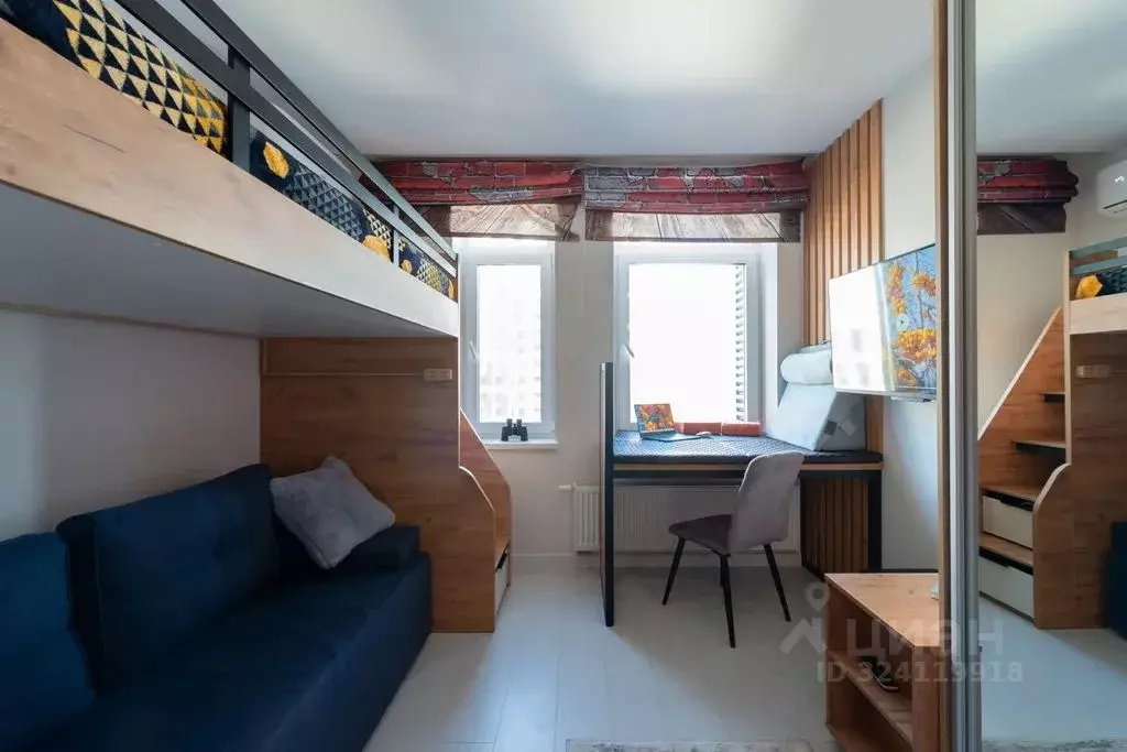 Студия Тюменская область, Тюмень Харьковская ул., 76 (21.0 м) - Фото 1