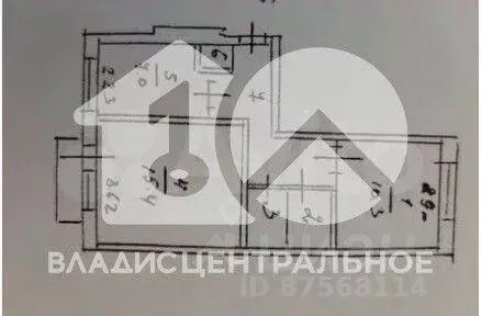 Квартира, 2 комнаты, 44.2 м - Фото 1