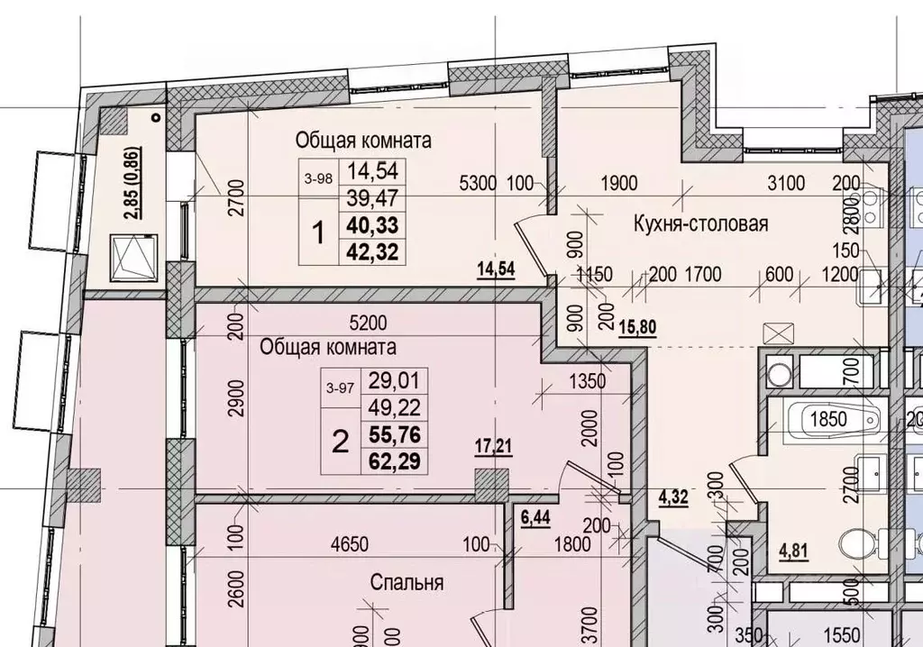 1-к кв. Саха (Якутия), Якутск ул. Чкалова (40.33 м) - Фото 0