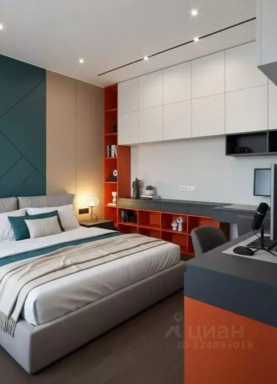 3-к кв. Москва 1-й Смоленский пер., 21 (124.0 м) - Фото 2