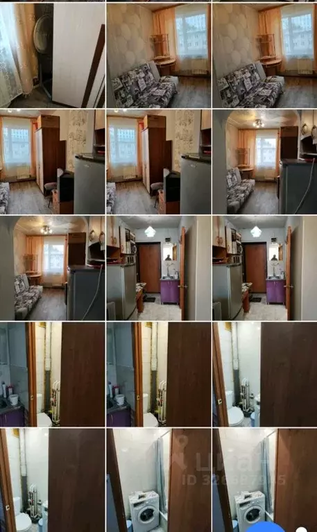 Студия Красноярский край, Красноярск Зеленая Роща мкр, ул. Воронова, ... - Фото 1