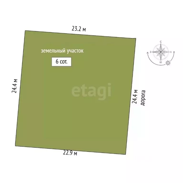 Участок в Крым, Феодосия ул. Интернациональная (6.0 сот.) - Фото 2