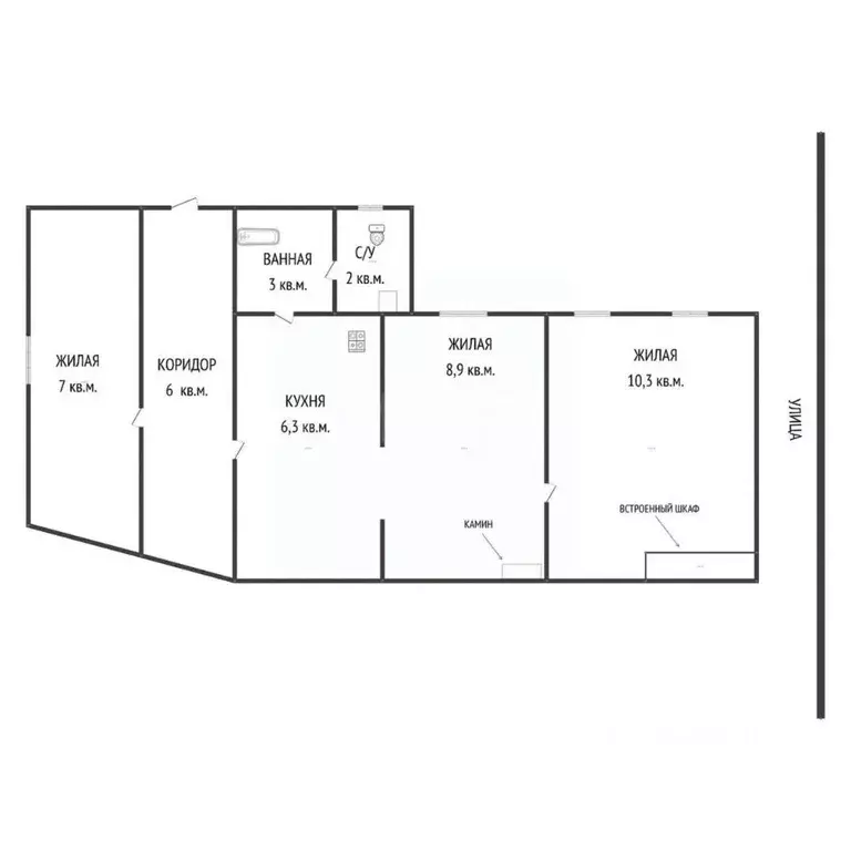 3-к кв. Адыгея, Майкоп ул. 12 Марта, 97 (45.0 м) - Фото 1