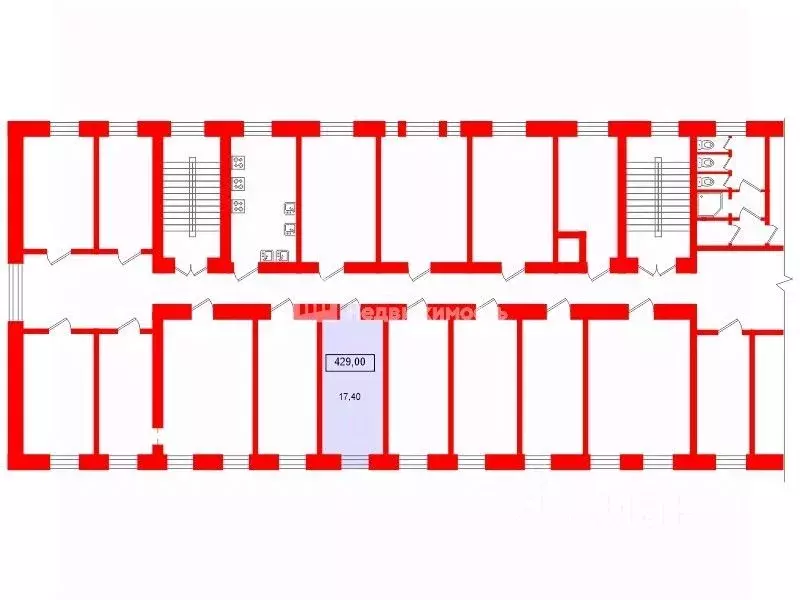 Комната Санкт-Петербург Волковский просп., 26 (17.4 м) - Фото 2