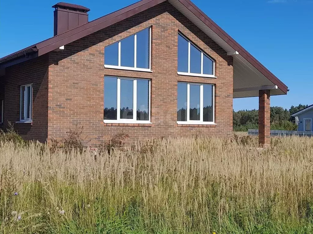 Дом в Калужская область, Тарусский район, Волковское с/пос, Приокский ... - Фото 1
