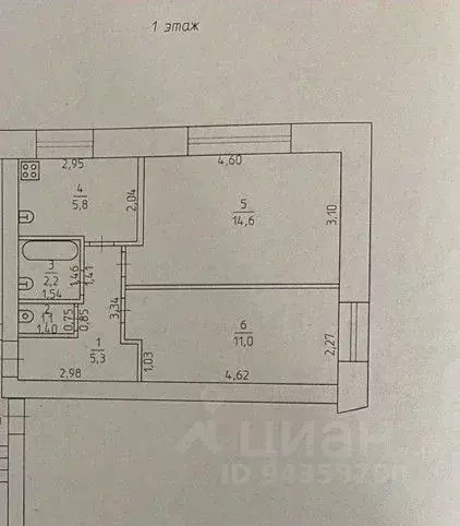 2-к кв. Пермский край, Кунгур ул. Газеты Искра, 22 (40.0 м) - Фото 1