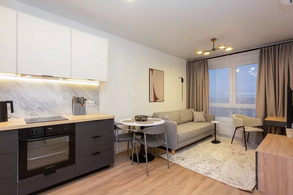 1-к кв. Москва Новоостаповская ул., 7к1 (32.6 м) - Фото 1