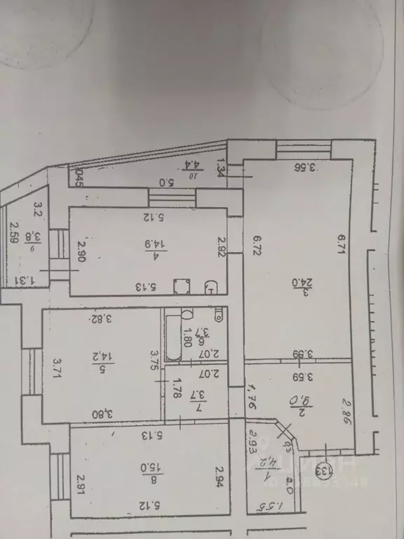 3-к кв. Башкортостан, Уфа ул. Менделеева, 140/1 (88.7 м) - Фото 0