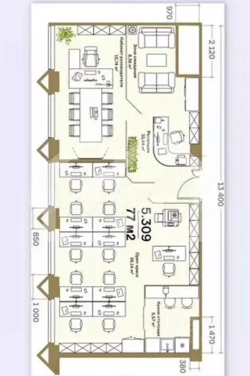 Помещение свободного назначения в Москва проезд Жуков, вл8 (77 м) - Фото 2