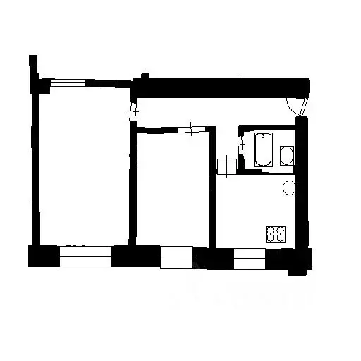 2-к кв. Москва Кооперативная ул., 4К9 (55.5 м) - Фото 1