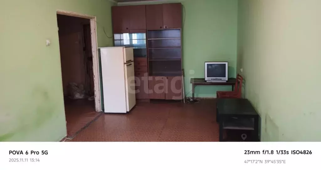 Студия Ростовская область, Ростов-на-Дону ул. Миронова, 4/2 (29.0 м) - Фото 1