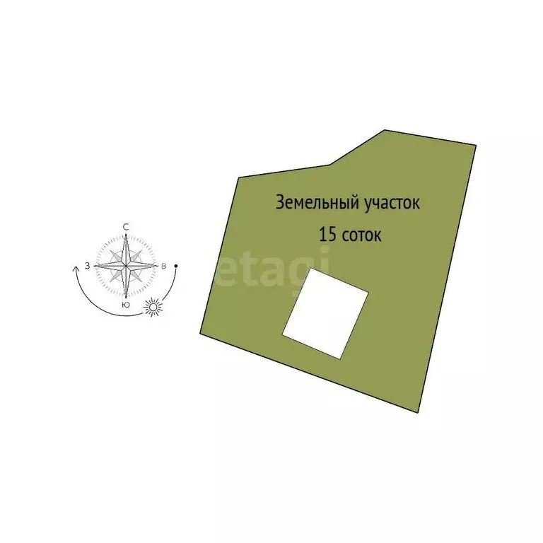 Дом в село Енисейское, улица Братьев Щербаковых (123 м) - Фото 2