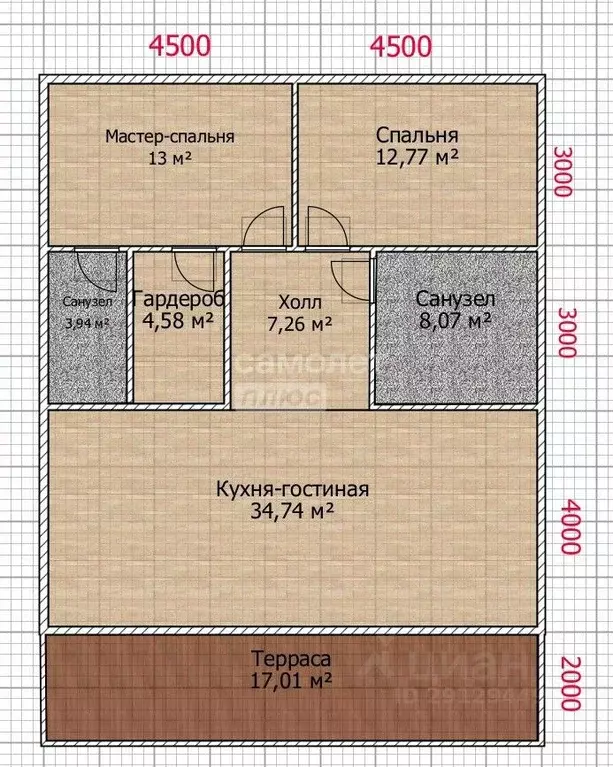 Дом в Ленинградская область, Гатчинский район, пос. Торфяное Южная ул. ... - Фото 1